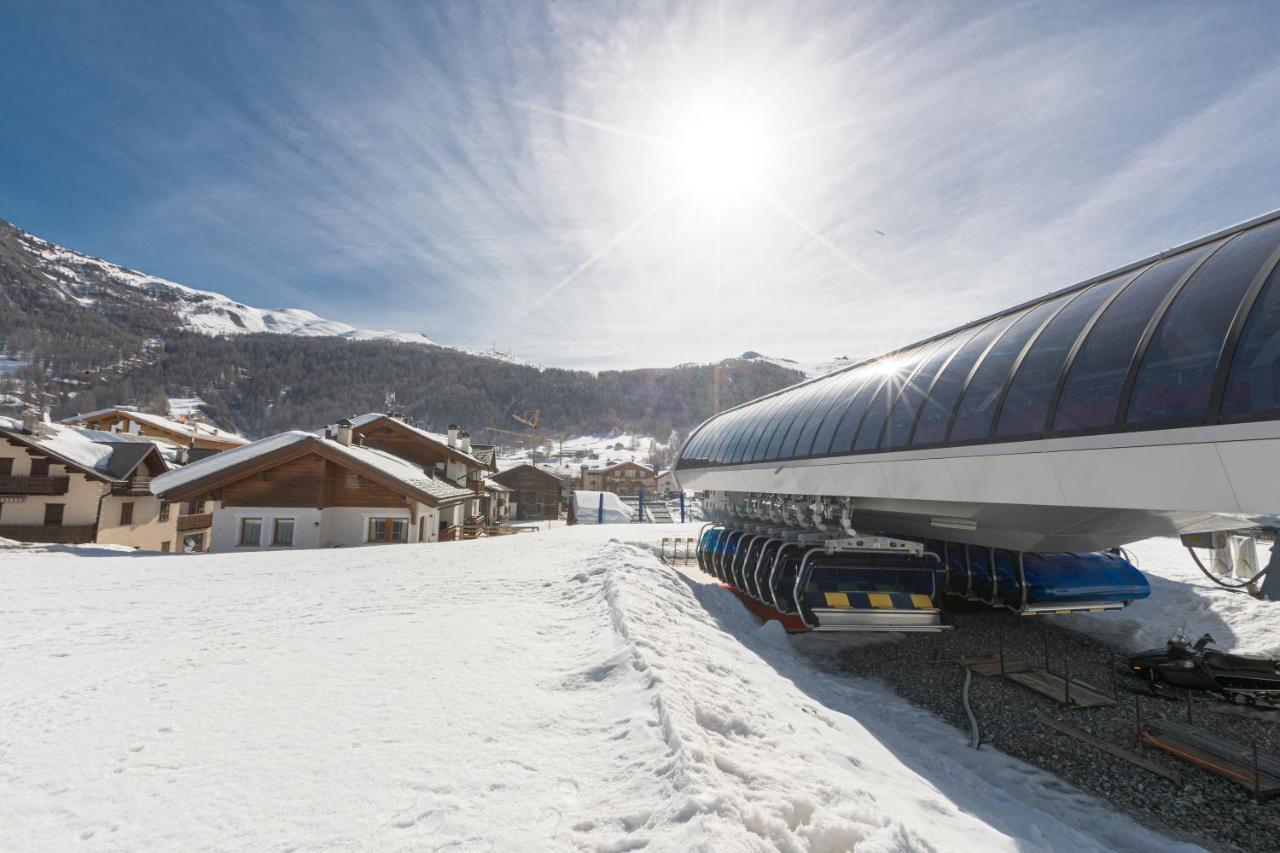Miky House - Appartamenti Abar Livigno Exteriör bild